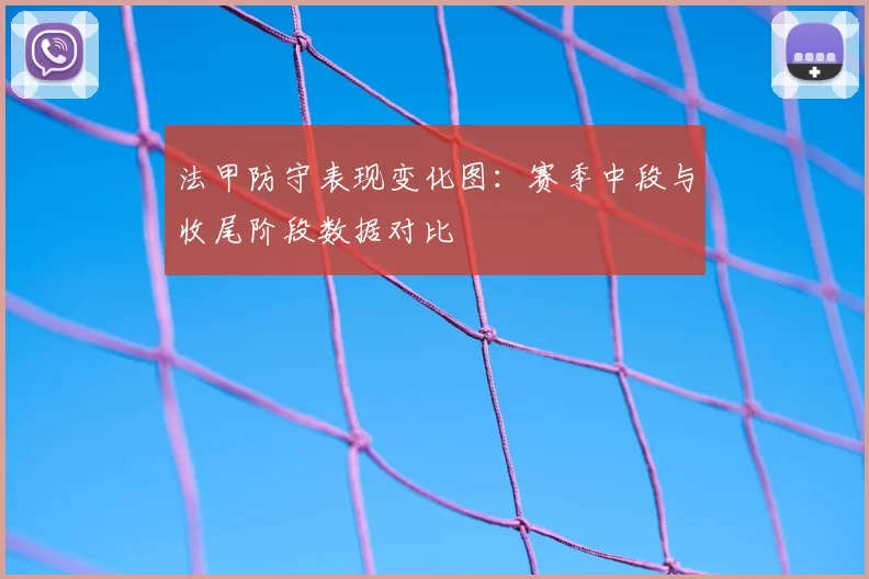 法甲防守表现变化图：赛季中段与收尾阶段数据对比